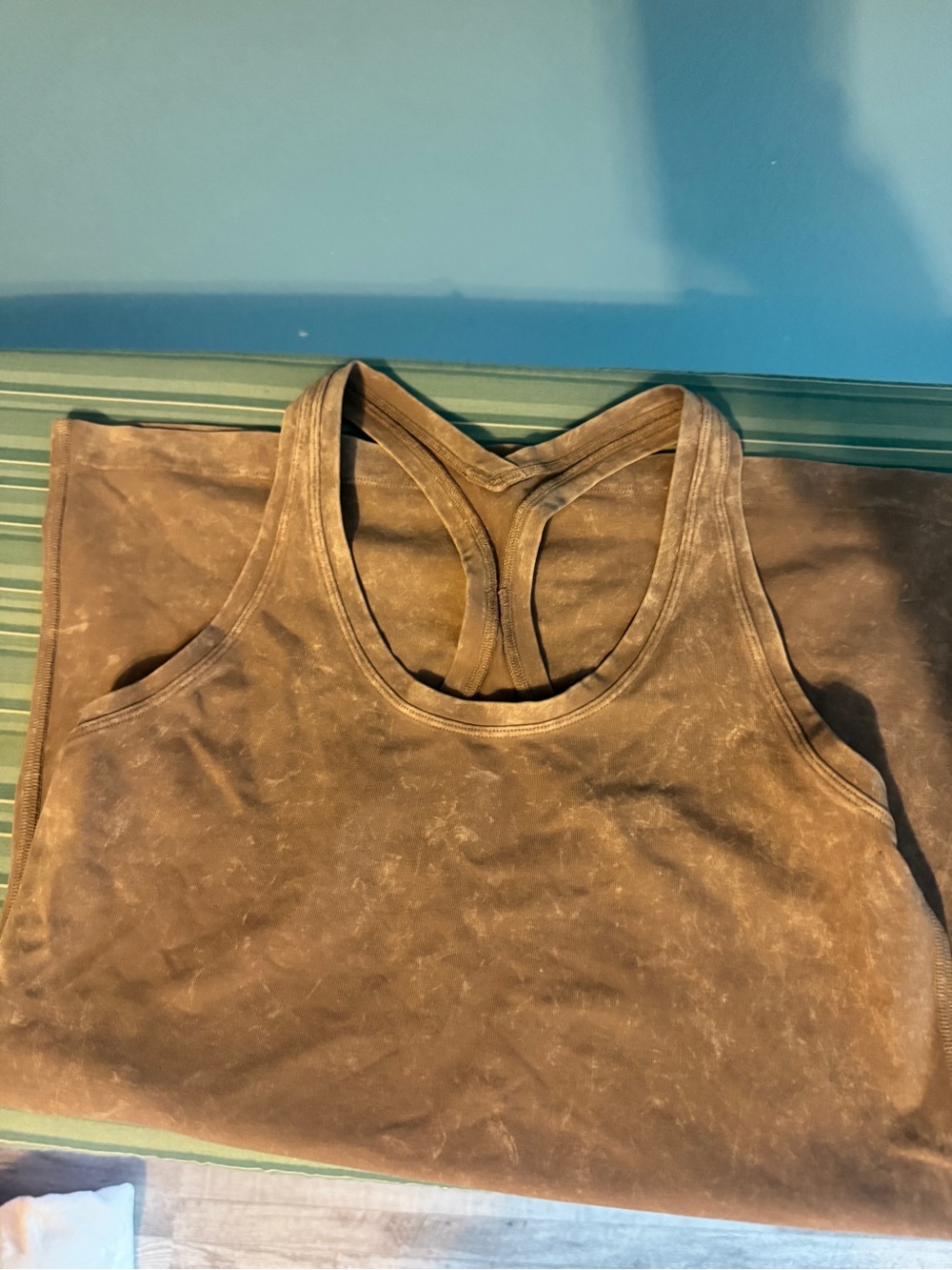 lululemon athletica Brown Racerback Tank